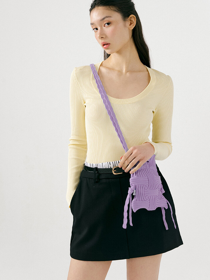 미니크로스보우백 라벤더