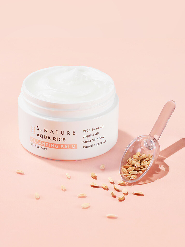 에스네이처 아쿠아 라이스 클렌징밤 90ml