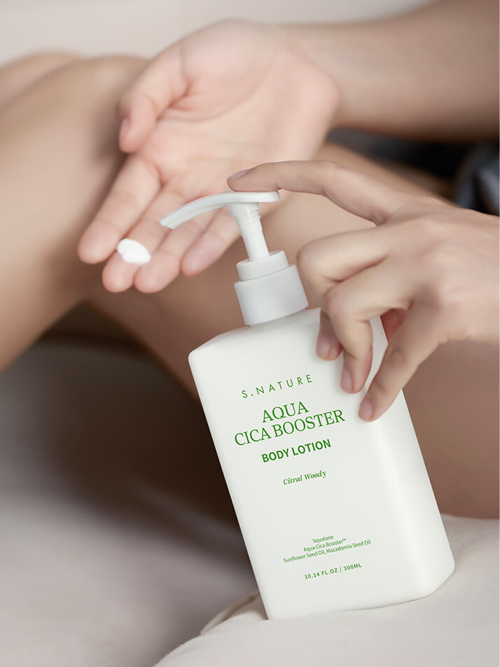 에스네이처 아쿠아 시카 부스터 바디로션 300ml