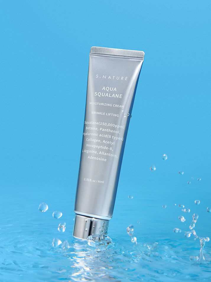 에스네이처 아쿠아 스쿠알란 수분크림 80ml