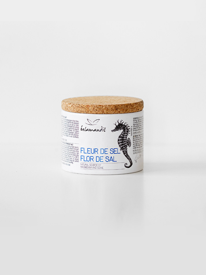 [벨라만딜] 플로르 드 셀 125g