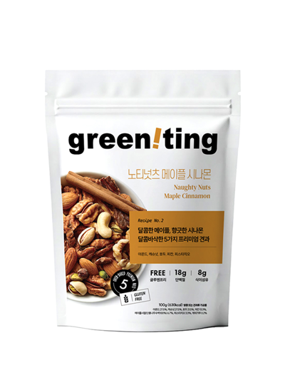 그리니팅 노티넛츠 프리미엄 견과 메이플시나몬