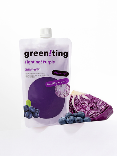 그리니팅 PURPLE 보라스무디5팩(200ml*5ea)