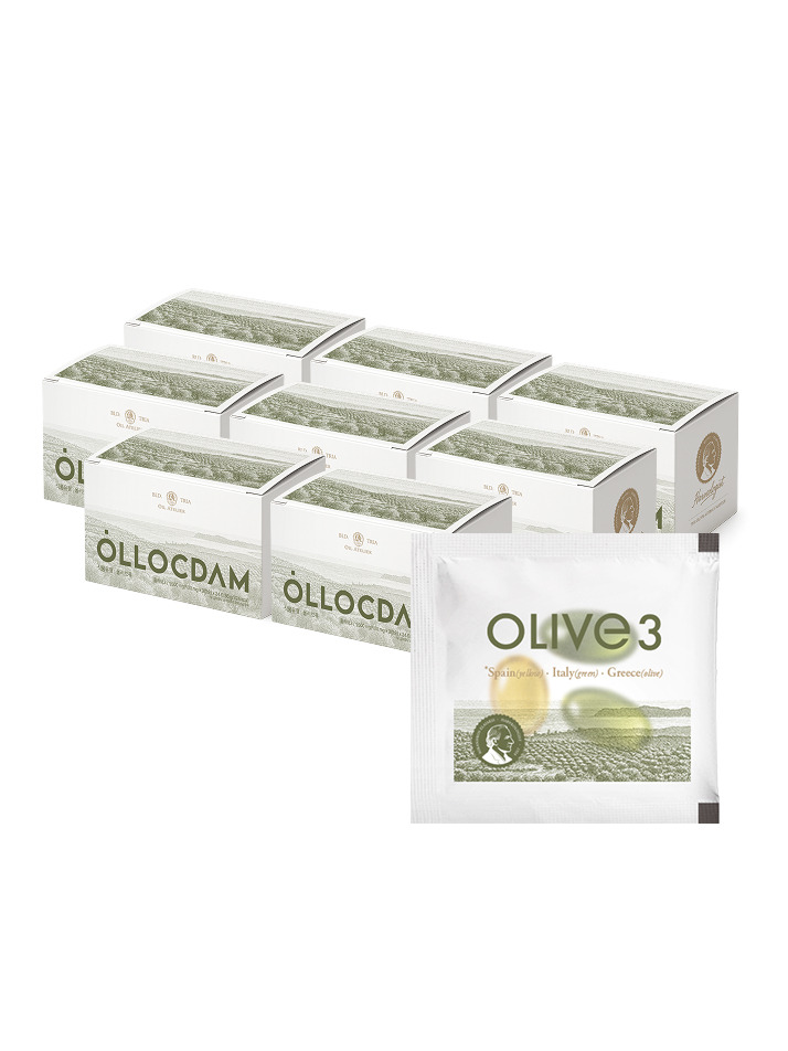 올록담 올리브3 EVOO 지중해 올리브오일 캡슐 (24포) 8박스