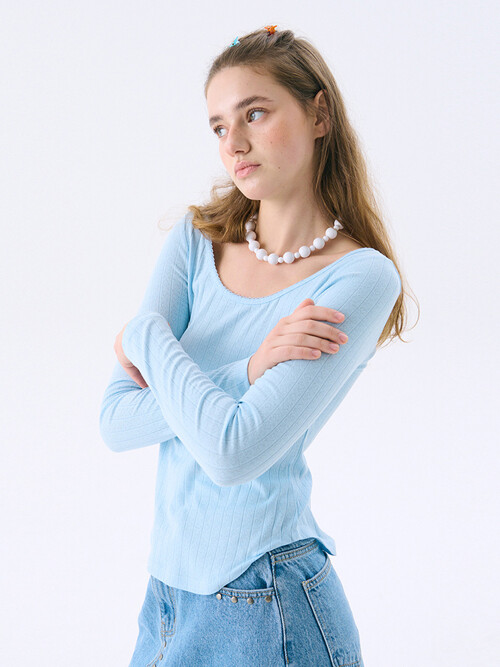 Colored Necklace_WHITE