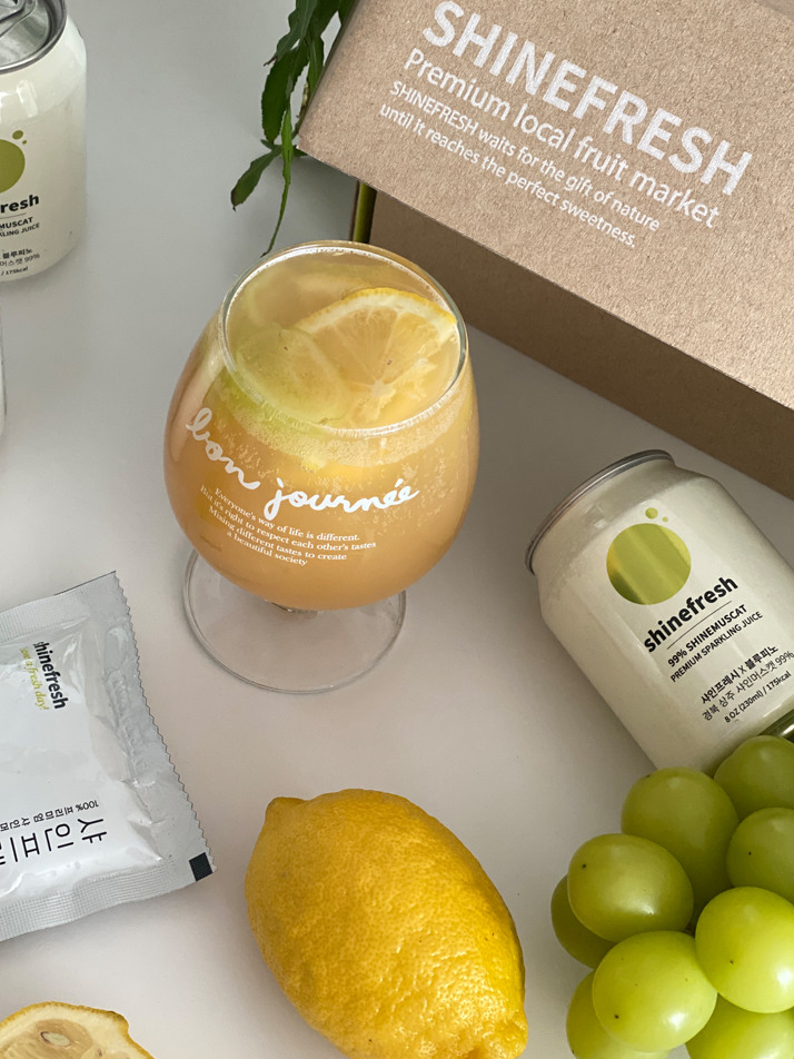 스파클링 샤인머스캣 주스 230ml*6캔