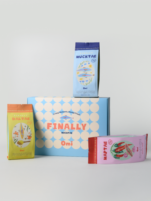 [오미] 파이널리 먹태 3종 선물세트 (3구)