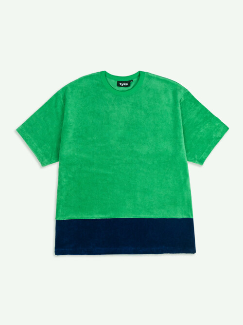 Memphis Terry T-Shirt - Green 타이크 멤피스 테리 티셔츠