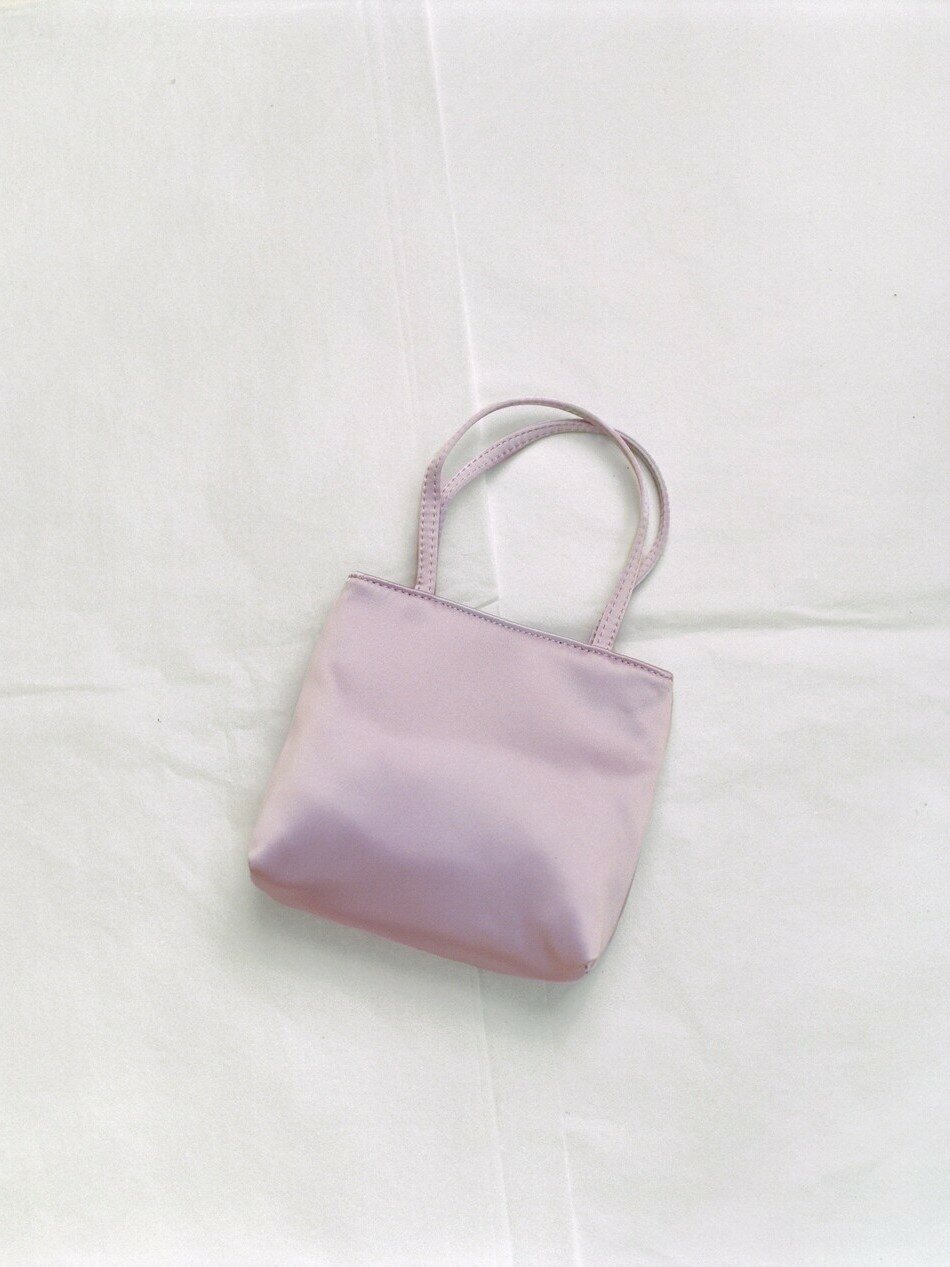 LITTLE SILK BAG - LILAC