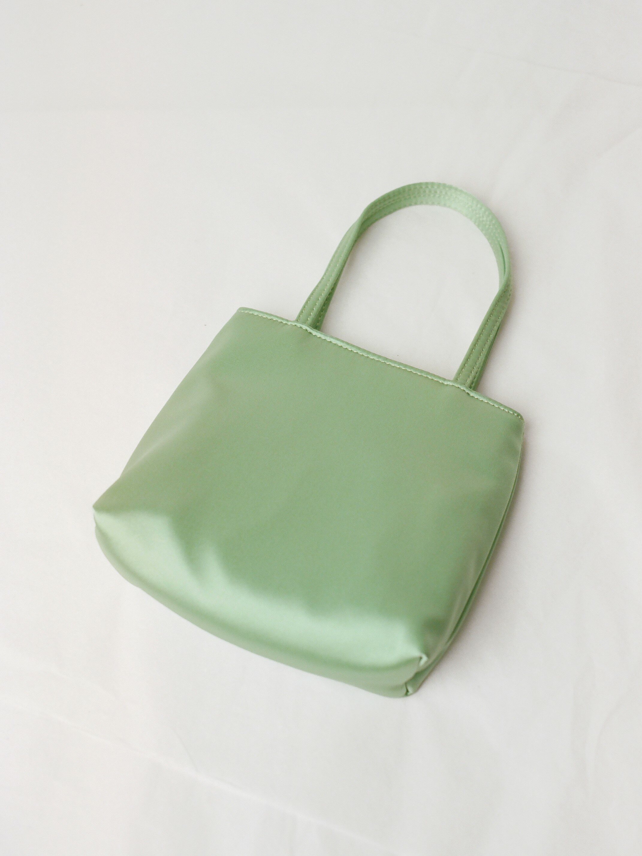LITTLE SILK BAG - GREEN