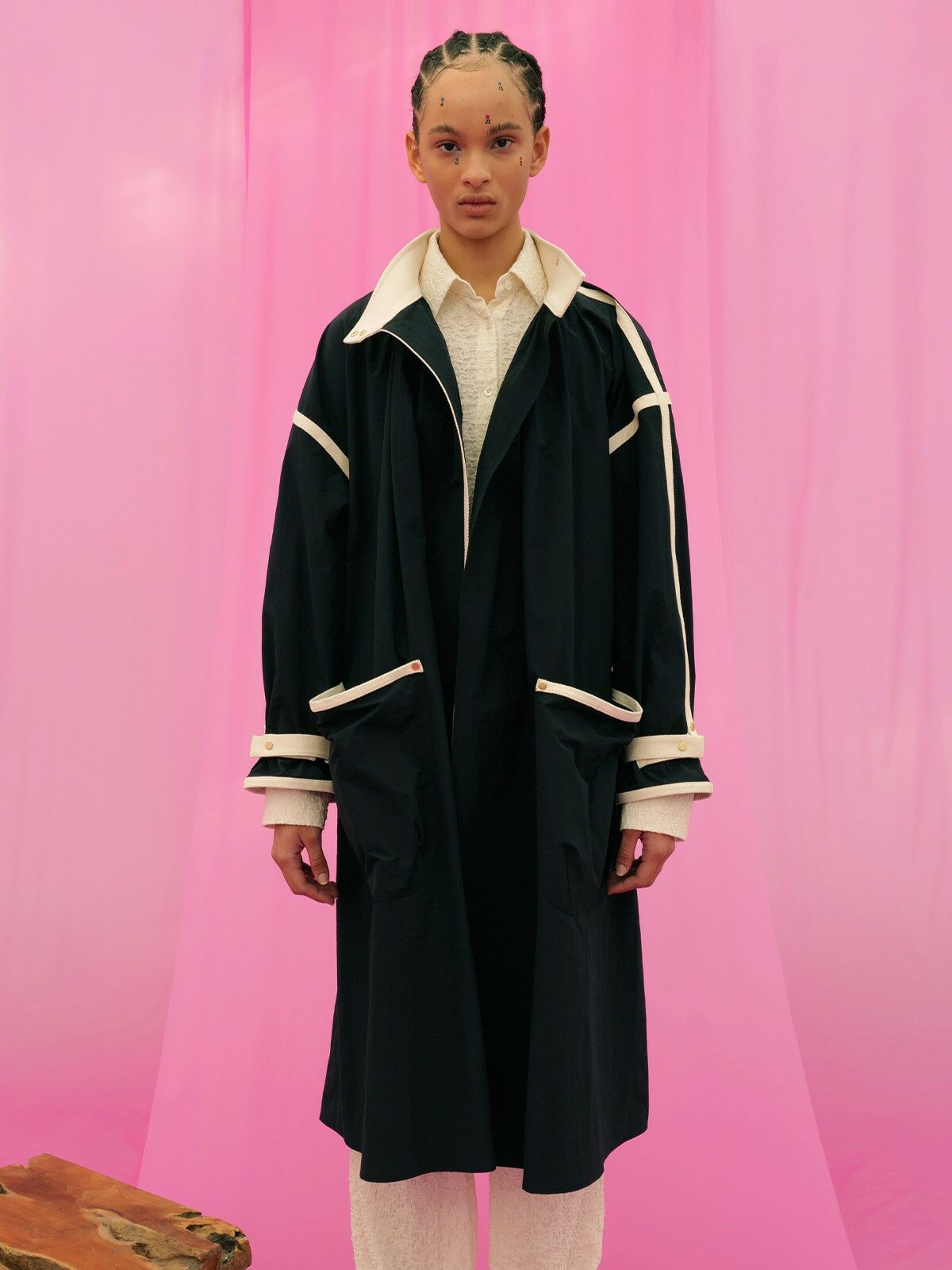 CITI WINDBREAKER TRENCH - NAVY