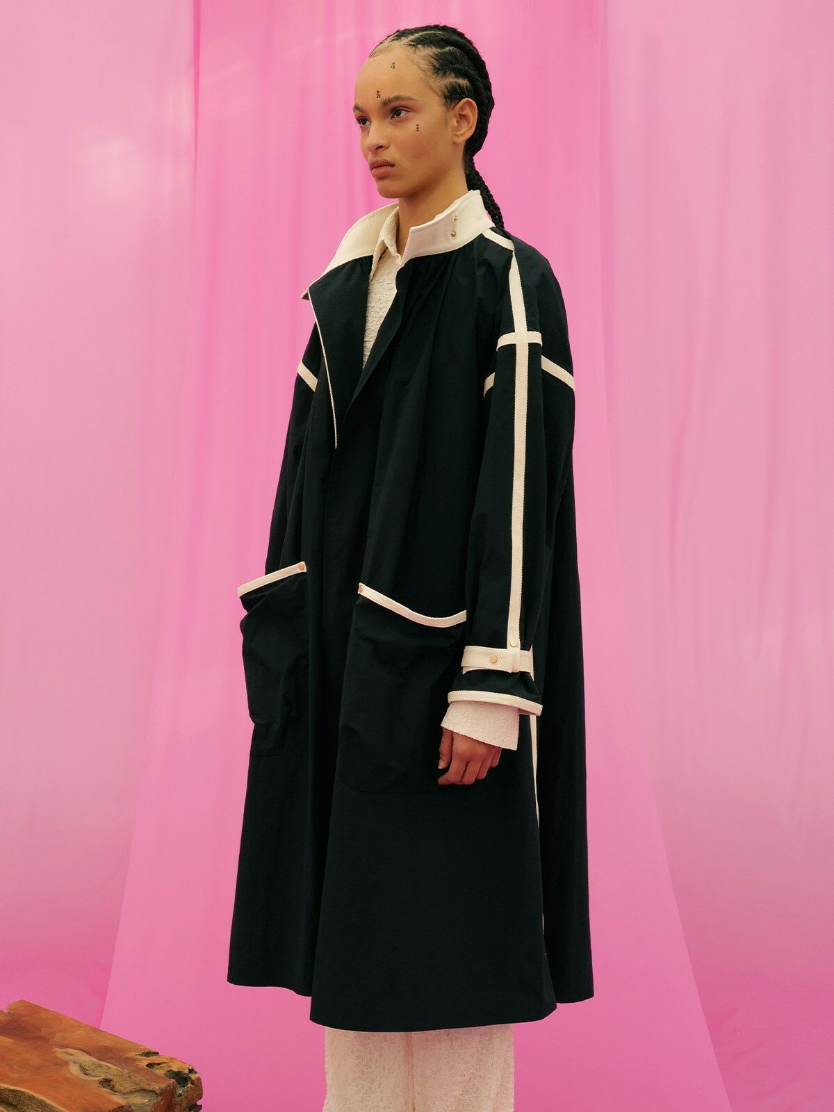 CITI WINDBREAKER TRENCH - NAVY