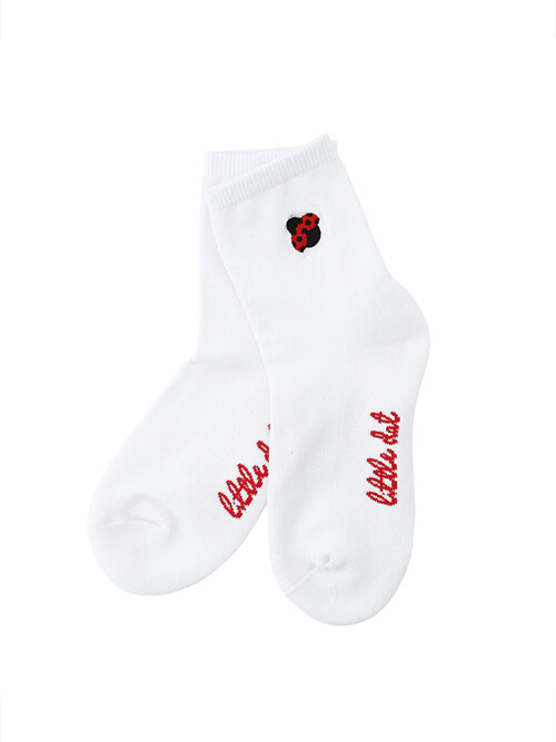 BB logo Socks - White