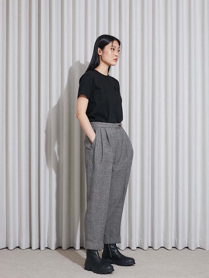 LinenWool Crease Pants_WHCH ETERNAL JOURNEY