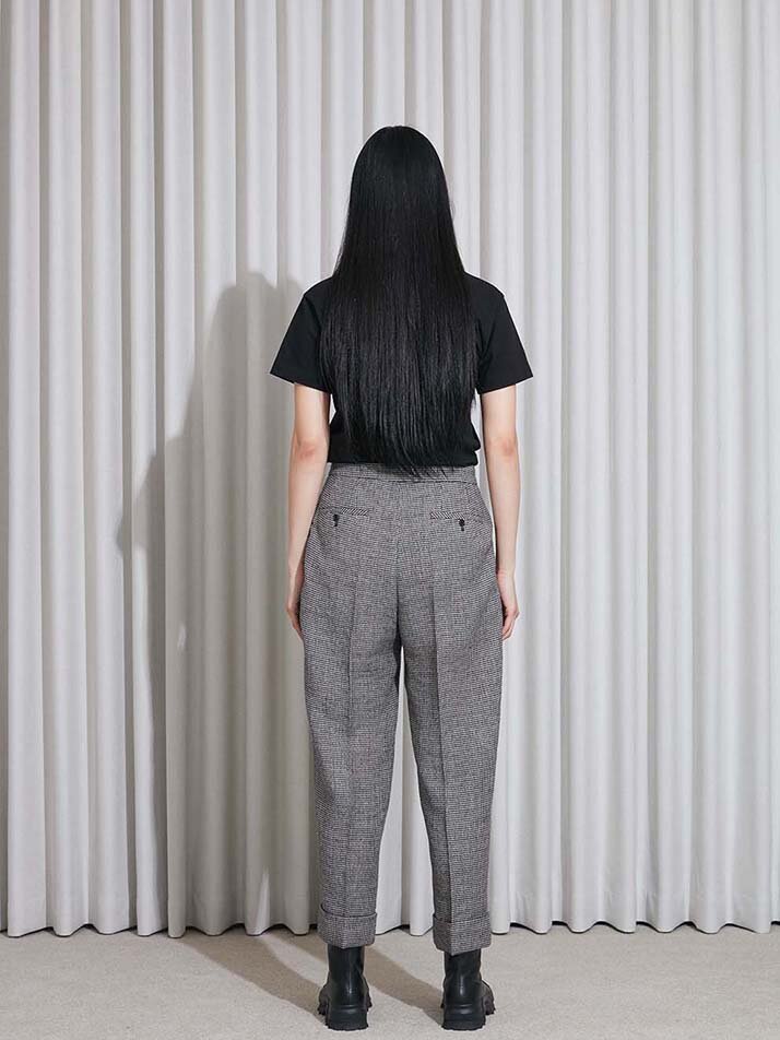 LinenWool Crease Pants_WHCH ETERNAL JOURNEY