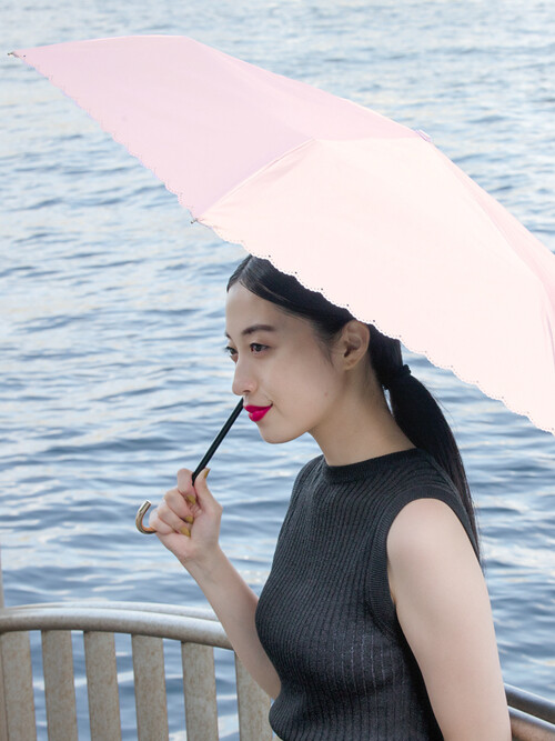 wpc양산 새틴 UV 99.99차단 암막 3단양산 801-11254