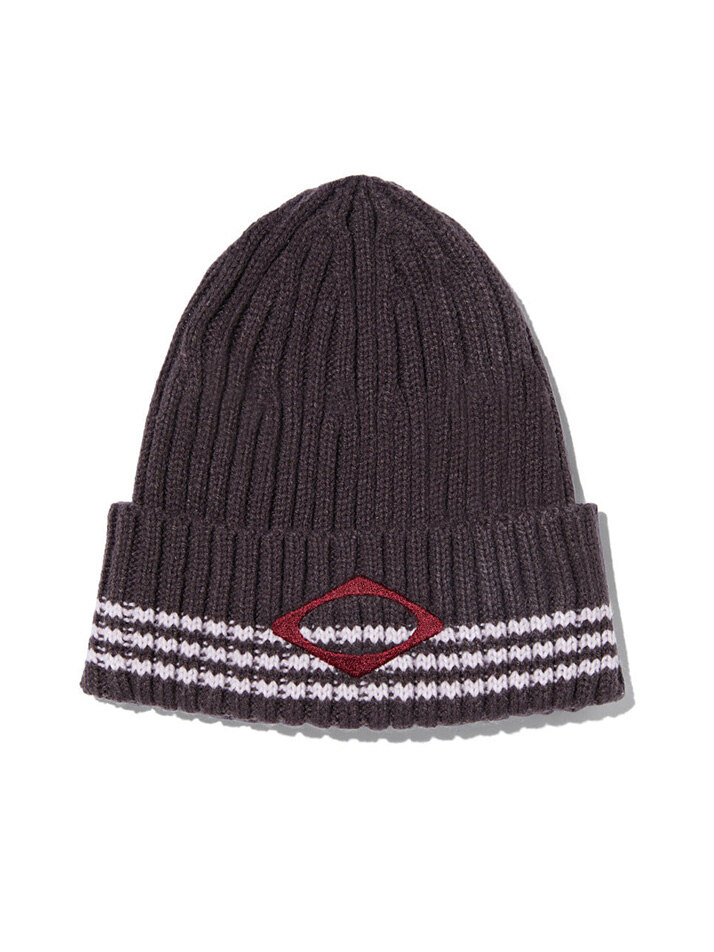 RHOMBUS BEANIE (BROWN)