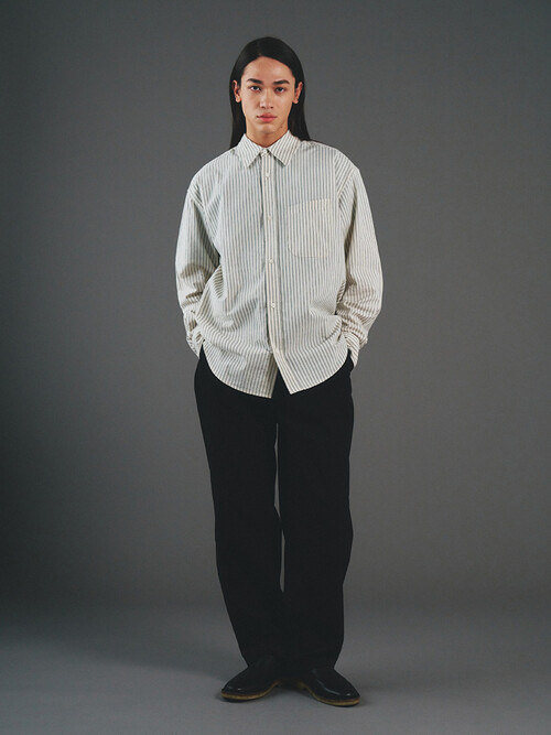 Stripe Shirt (Ivory)