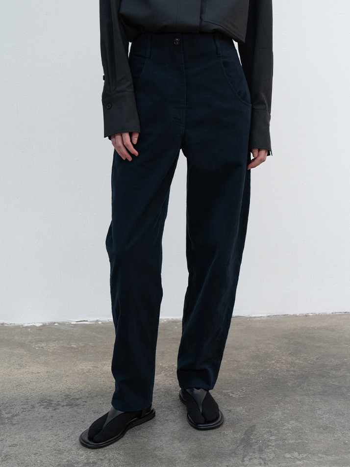 21FW COCOON PANTS - NAVY