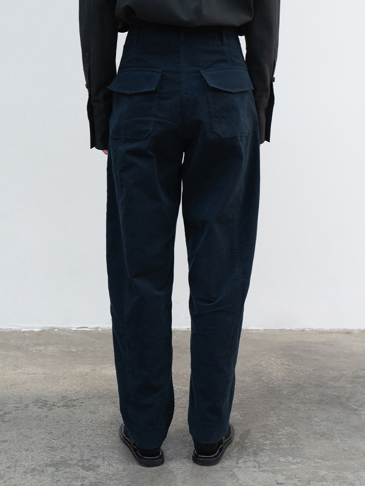 21FW COCOON PANTS - NAVY