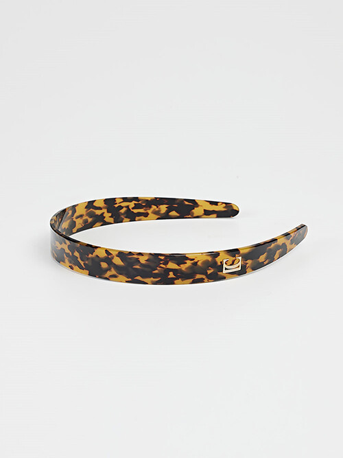22FW LC HAIR BAND - TORTOISE