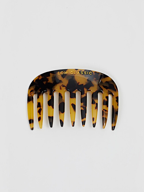 22FW LC HAIR COMB - TORTOISE
