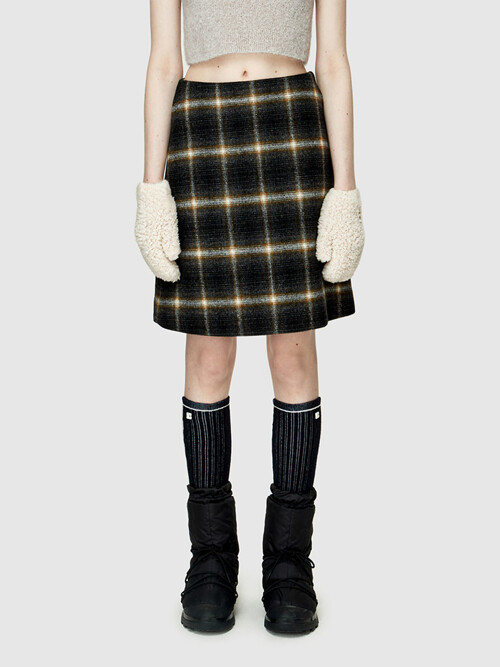 22FW CLASSIC MIDI SKIRT - CHECK