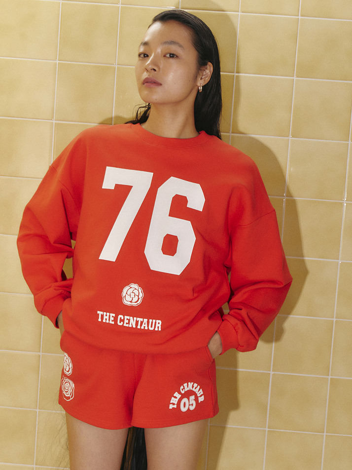 23SS CENTAUR 76 SWEATSHIRT_RED