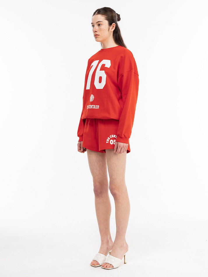 23SS CENTAUR 76 SWEATSHIRT_RED