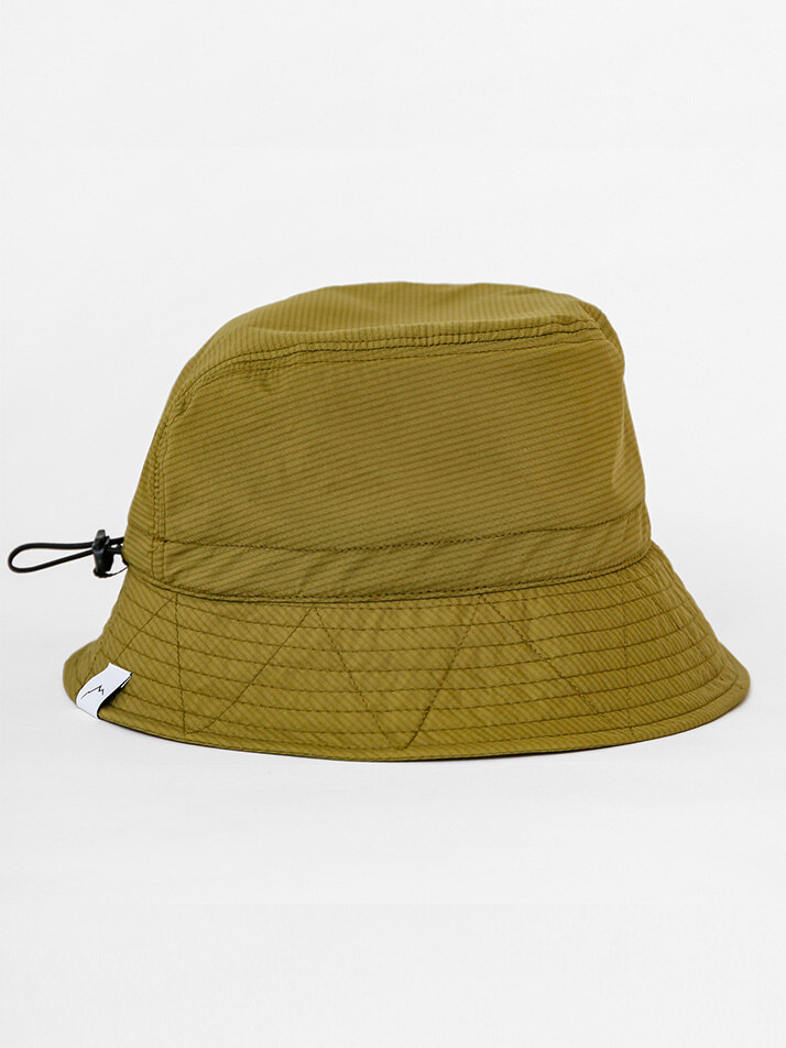 Light Nylon Bucket Hat - Dark Moss