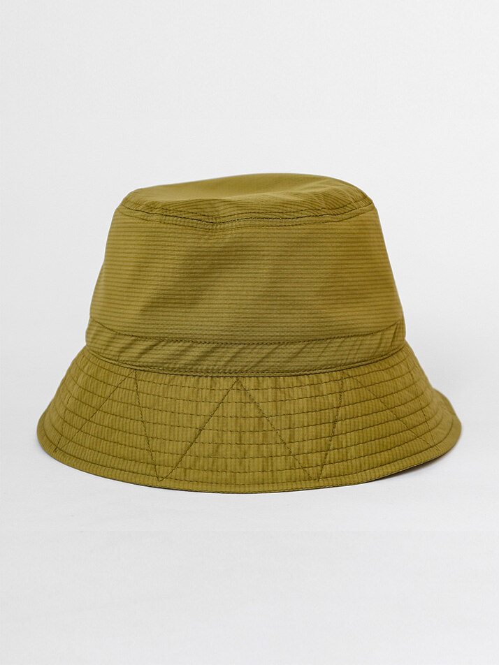 Light Nylon Bucket Hat - Dark Moss
