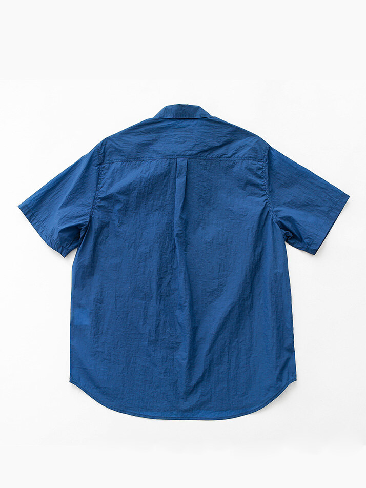 Nylon Short Sleeve Hiker Shirts - Blue