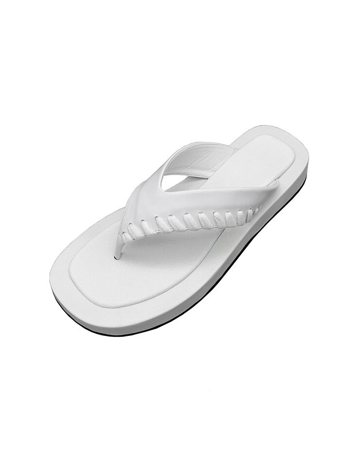 RVIS cable flip-flop white