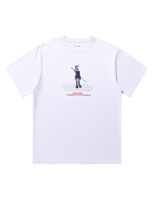 23SS SANSAN KOESY WELT T-SHIRT WHITE