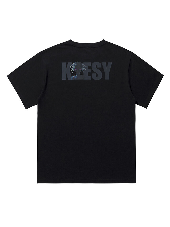 23SS SANSAN KOESY TITLE LOGO T-SHIRT BLACK
