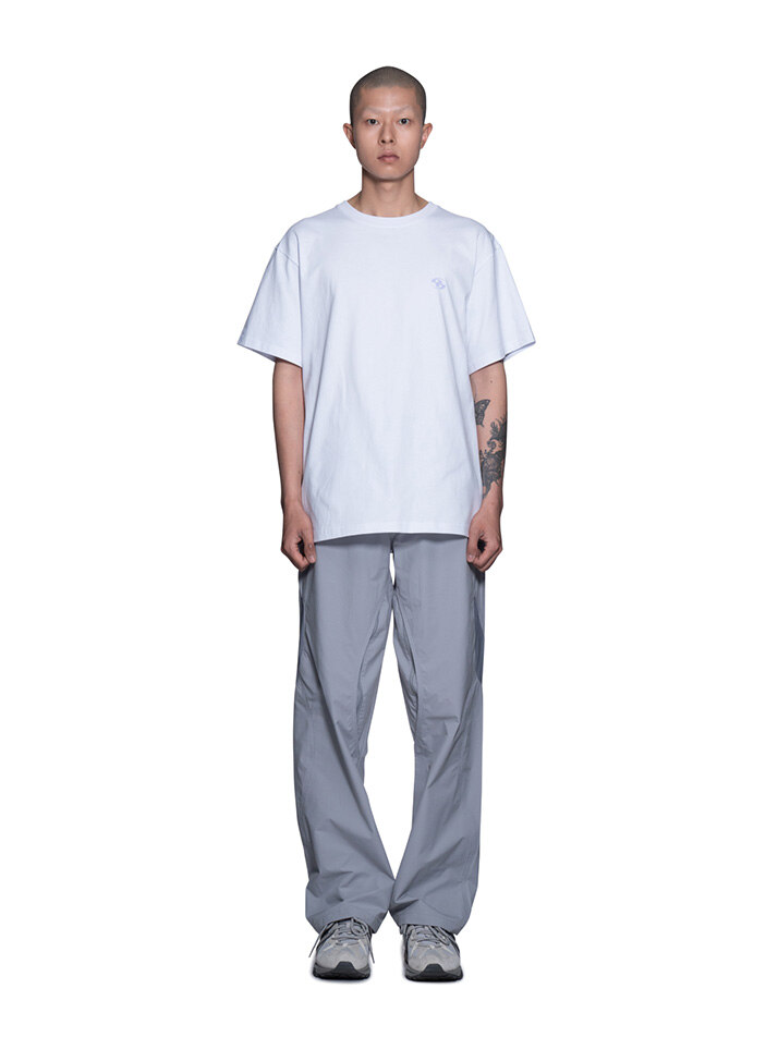 23SS SANSAN KOESY TITLE LOGO T-SHIRT WHITE
