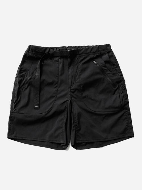 8 Pocekt Hiking Shorts - Black