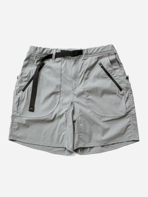 8 Pocekt Hiking Shorts - Light Grey