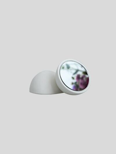 Tortoise Mirror Matte White