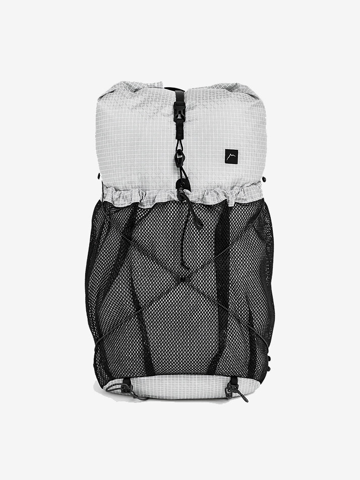 Gaya Roll Top Grid Mesh - Grey