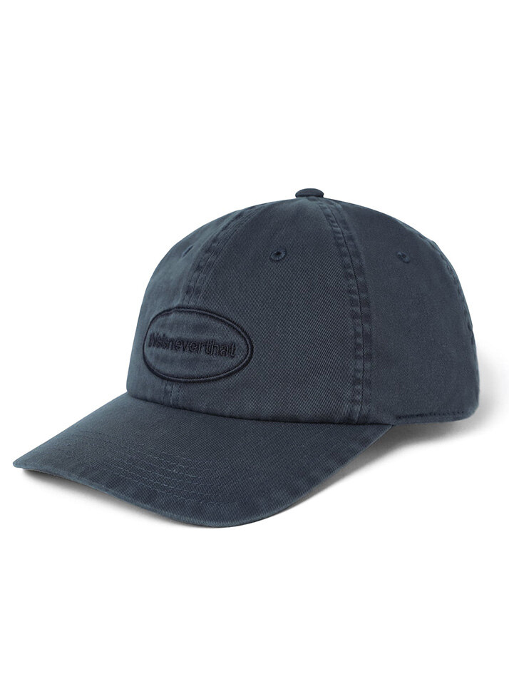 (23FW) Overdyed E/T Logo Cap Dusty Blue