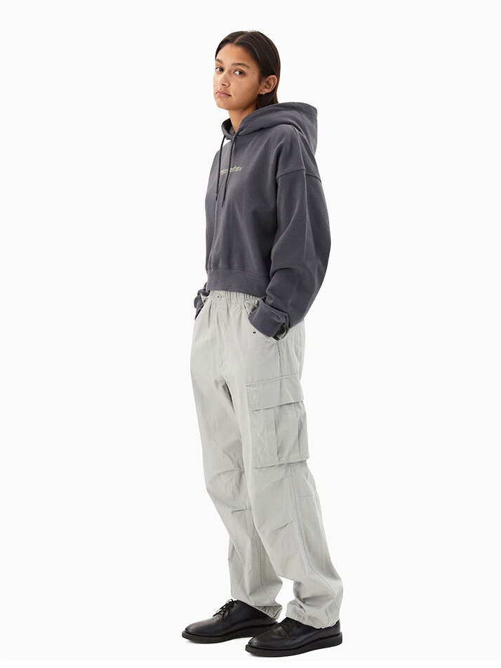 T-Logo W Hoodie Heather Grey