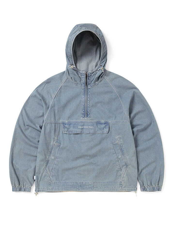 Anorak Jacket Washed Blue