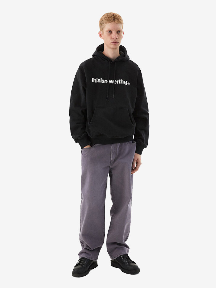 T-Logo Hoodie Black