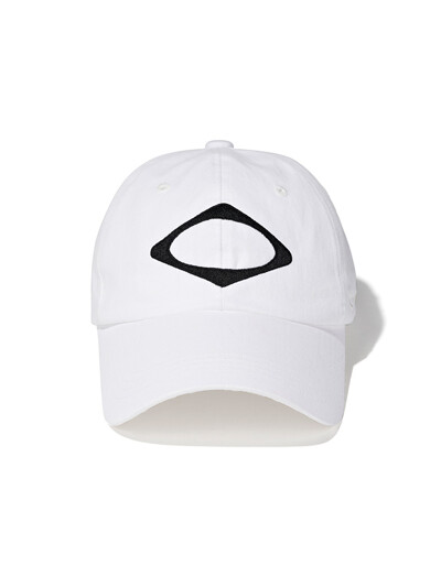 RHOMBUS BALL CAP (WHITE)