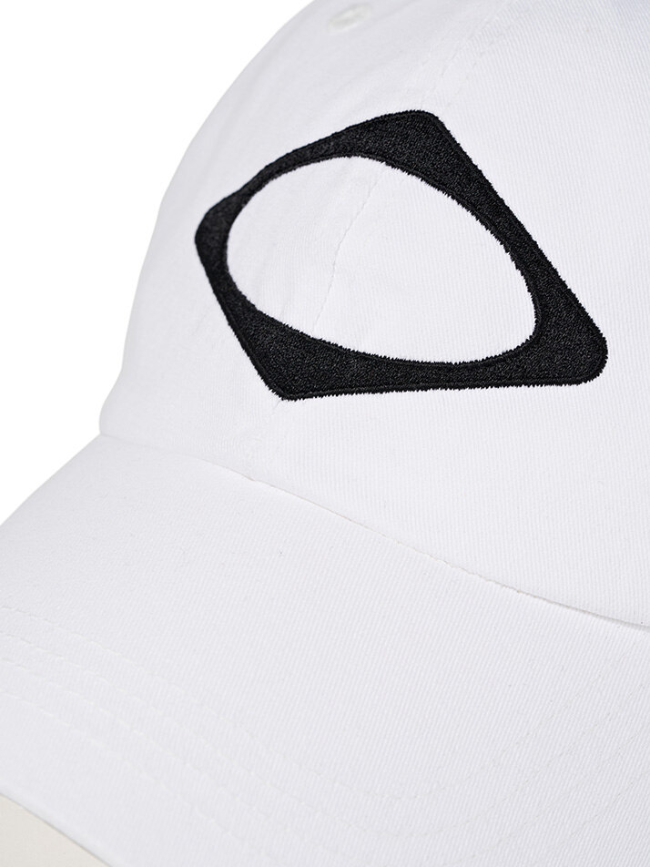 RHOMBUS BALL CAP (WHITE)