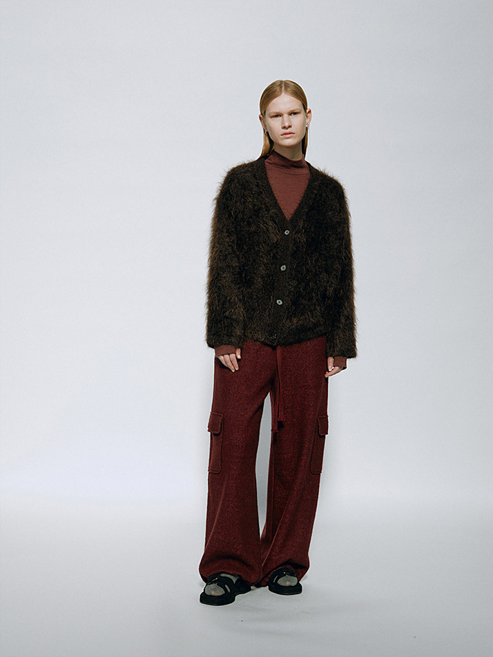 GABI CARDIGAN - UMBER