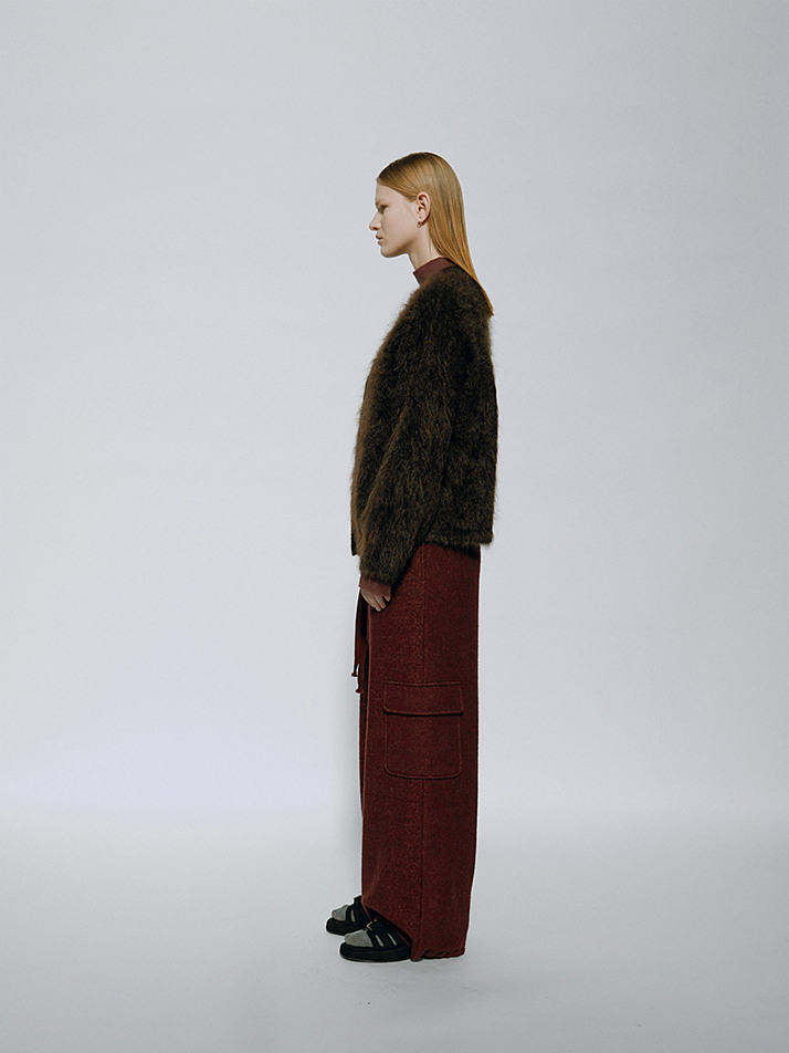 GABI CARDIGAN - UMBER
