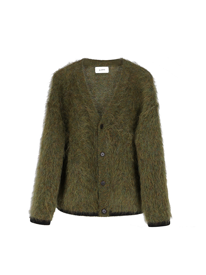 GABI CARDIGAN - BOTTLE GREEN