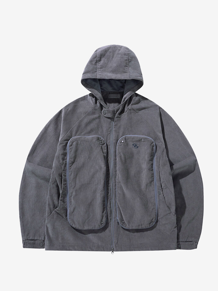 23FW CORDUROY JACKET GREY